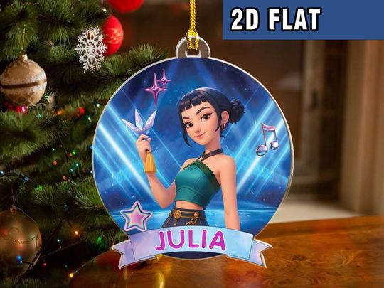 Discover Custom Mira Rumi Zoey Ornament, Personalized KPOP Ornament