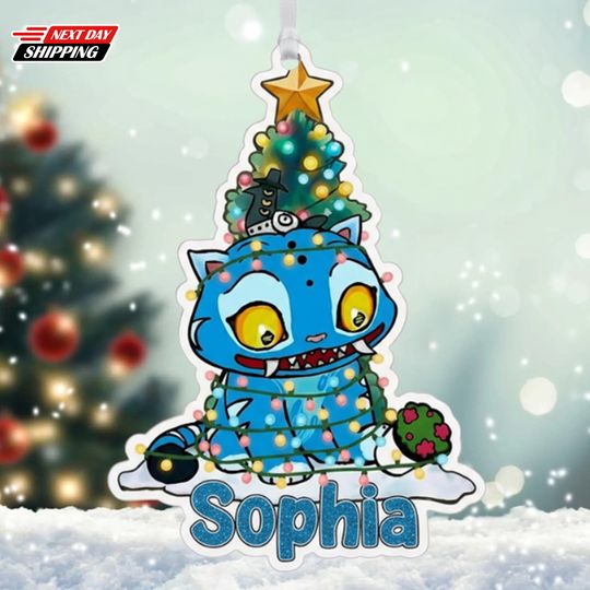 Discover Derpy Kpop Demon Hunter Acrylic Ornament Christmas Halloween Custom Huntrix Ornament