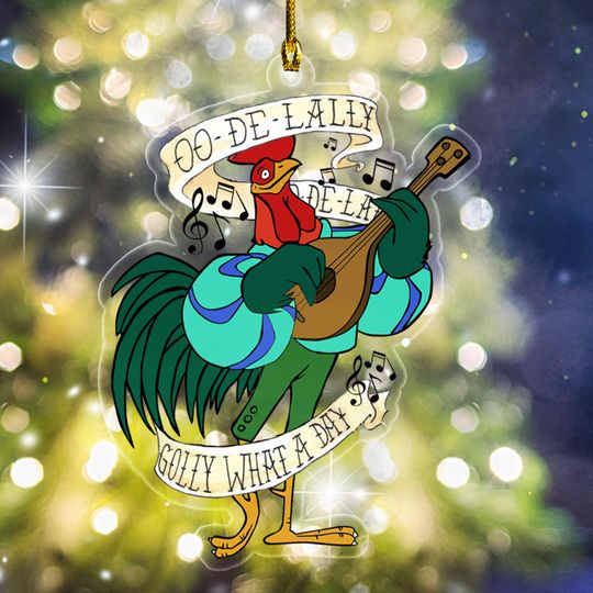 Personalized Robin Hood Ornament/Oo-de-lally golly what a day Ornament/Robin Hood Christmas Ornament/Robin Hood/Robin Hood Ornament OGYY35