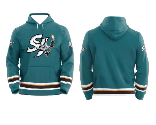 Discover Custom San Jose.Barracuda 3D Hoodie Pullover Fan Gear Apparel Unisex