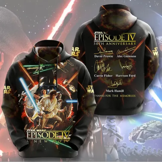 Discover Star Wars 3D Hoodie