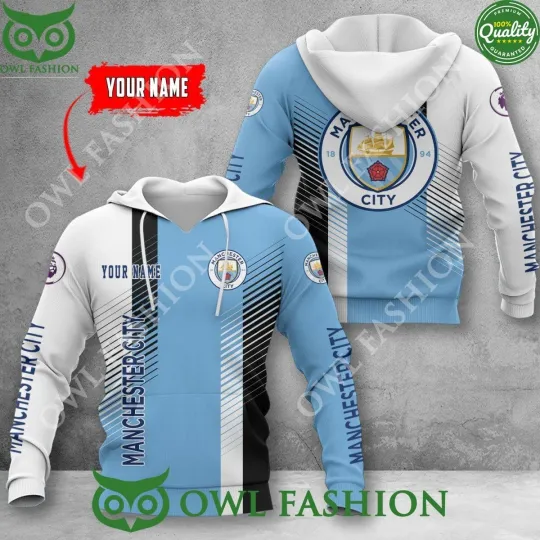 Discover Manchester City MC FC All Over Printed 3D Hoodie Gift For Fan