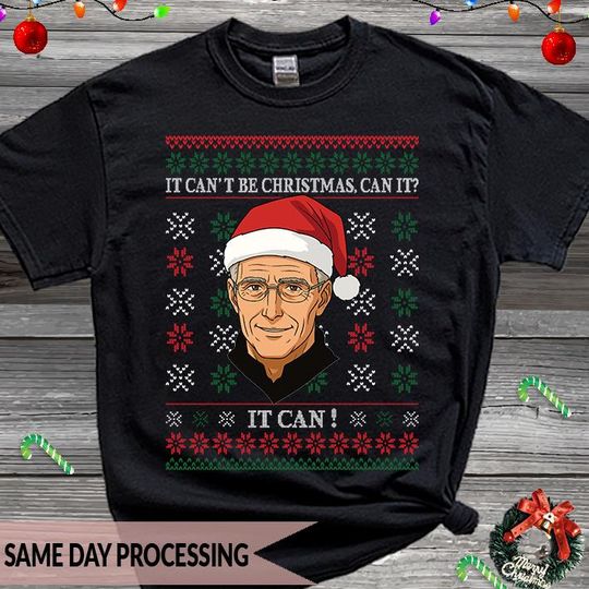 Funny Soccer Coach T-Shirt, It Can't Be Xmas Can It Tee, Mick McCarthy Shirt, Xmas Football Meme Tee, Football Lover T-Shirt