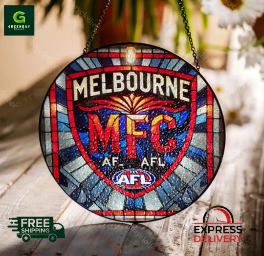 Discover Melbourne Al Stained Glass Suncatcher For Window Hanging Rainbow Maker Decor