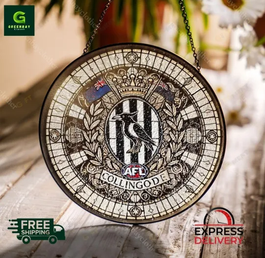 Discover Collingwood Suncatcher Stained Glass Window Hanging Decor