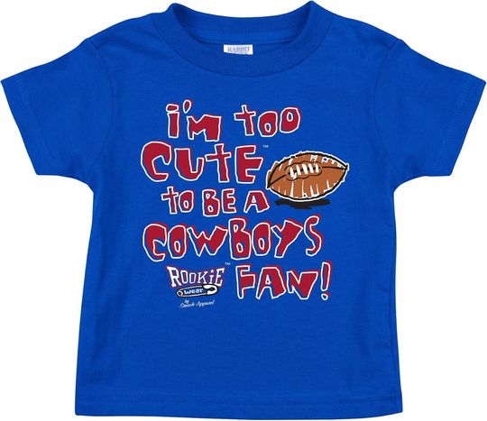 Discover Smack Apparel Too Cute T-Shirt for New York Football Fans