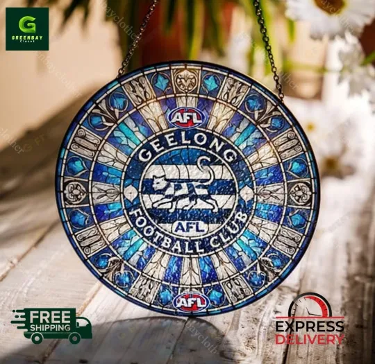 Discover Geelong Al Stained Glass Suncatcher For Window Hanging Rainbow Maker Decor