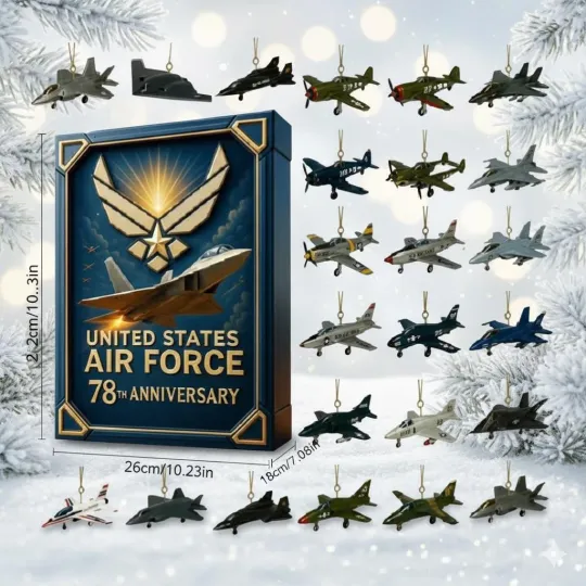 Discover Airplane Advent Calendar 2025:  Airplane Advent Calendar 2025, Military Jet Set