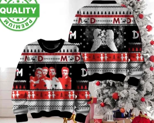 Discover Depeche Mode Enjoy The Silence Ugly Christmas Sweater 3D AOP