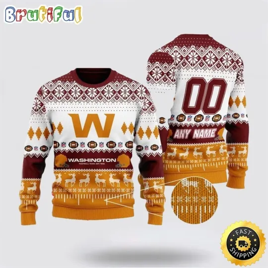 Discover Redskin Merry Christmas Ugly Christmas Sweater Full Sizes