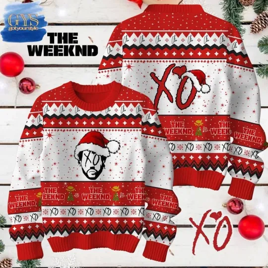 Discover Weeknds Ugly Sweater CHRISTMAS All sizes aop
