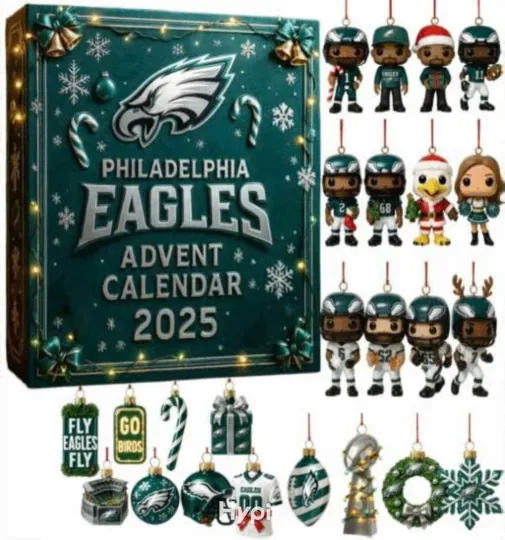 Discover Football Team Inspired 250th Anniversary 2025 Advent Calendar Holiday Gift