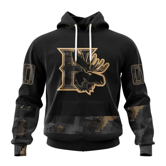 Discover Personalized Halifax Mooseheads Camo 3D Hoodie, Fan Xmas Gift