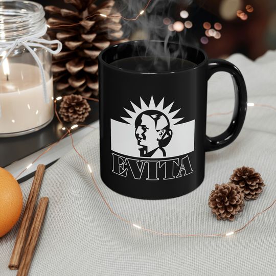Discover EVITA Broadway Musical Logo Coffee Mug