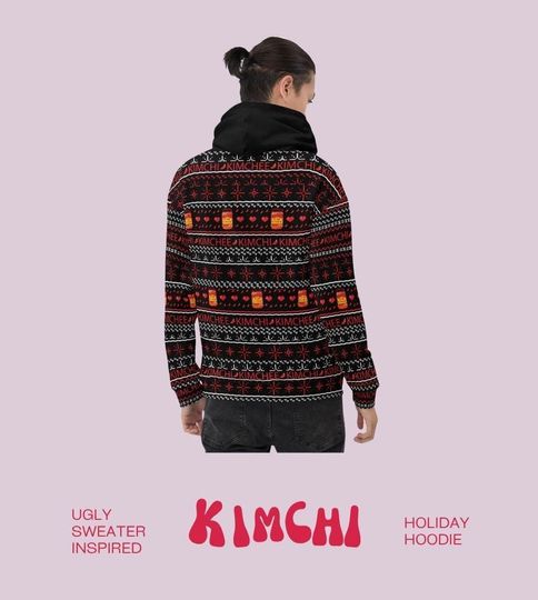 Discover Hot Kim Chee Hoodie, Ugly Food Christmas Sweater Inspired, Spicy Kim Chi Lover Threads