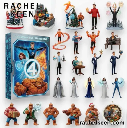 Discover Fantastic Four Heroic Adventures & Marvel Magic Advent Calendar 2025 Gift
