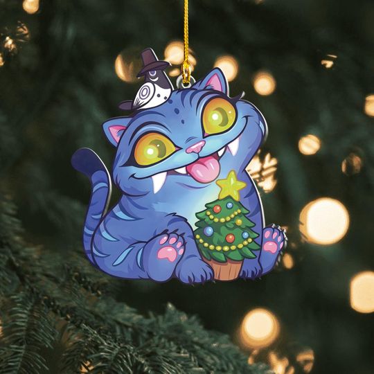 Discover Derpy Kpop Demon Hunter Acrylic Ornament Christmas Halloween Custom Huntrix Ornament