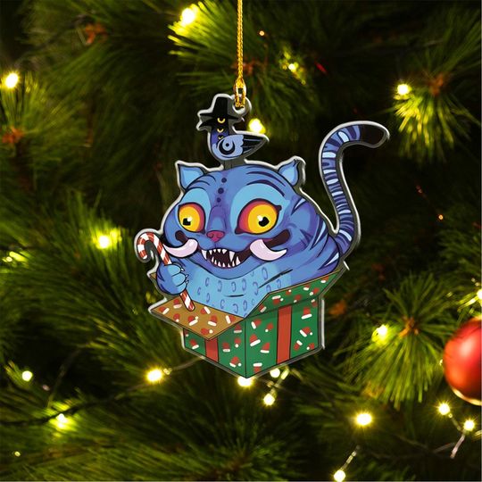 Derpy Kpop Demon Hunter Acrylic Ornament Christmas Halloween Custom Huntrix Ornament