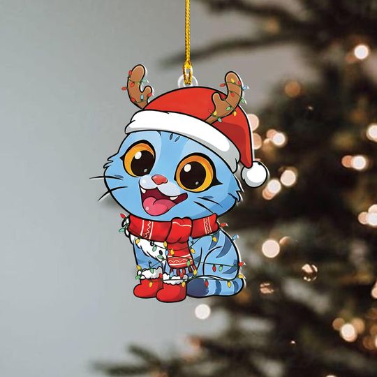 Discover Derpy Kpop Demon Hunter Acrylic Ornament Christmas Halloween Custom Huntrix Ornament