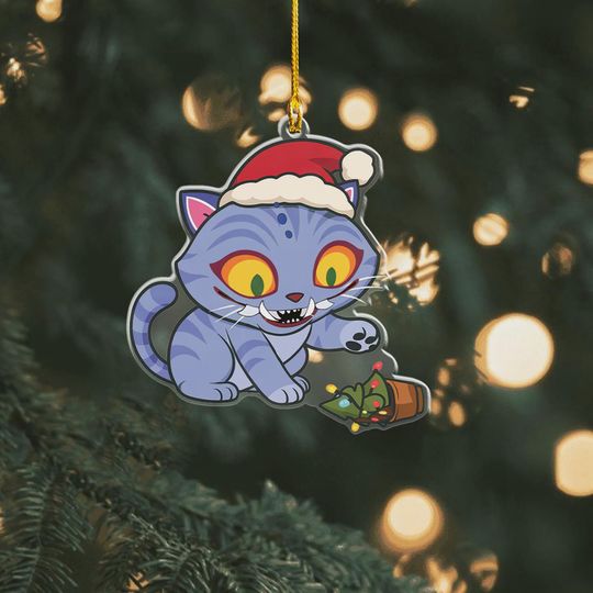 Discover Derpy Kpop Demon Hunter Acrylic Ornament Christmas Halloween Custom Huntrix Ornament