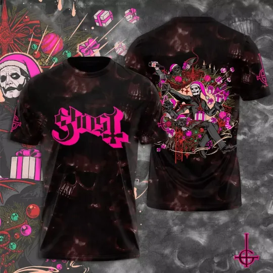 Discover Ghost Rock Band World Tour T-Shirt - AOP 3D shirt Gift for Fan