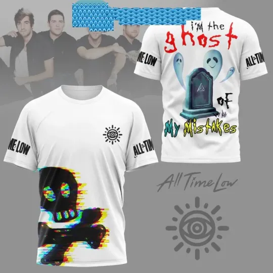 Discover All Time Low Im The Ghost Of My Mistakes 3D T-Shirt