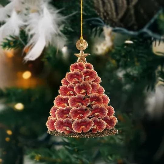 Betta Fish Christmas Ornament, Animal Christmas Tree Hanging Decor