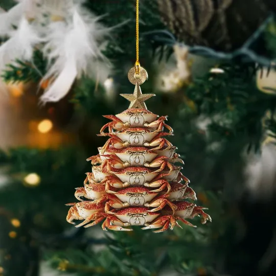 Discover Crab Christmas Ornament, Animal Christmas Tree Hanging Decor