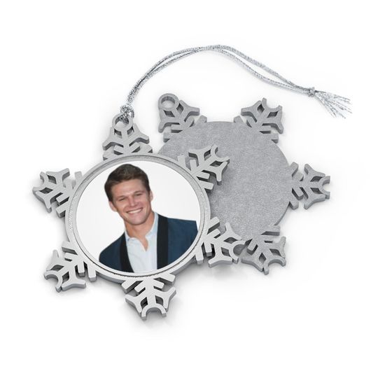 Discover Matt Pewter Snowflake Ornament