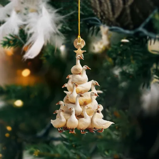 Discover Goose Christmas Ornament, Animal Christmas Tree Hanging Decor
