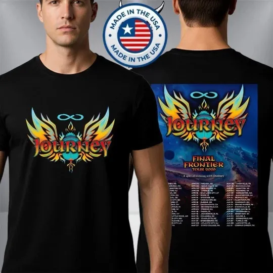 Discover Journey Final Frontier Tour 2026 T-Shirt