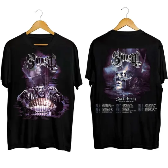 Discover Ghost Skeletour World Tour 2026 Unisex T-Shirt