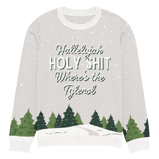 Discover Griswold-Inspired Hallelujah Christmas Sweater, Order by November 15th for Christmas