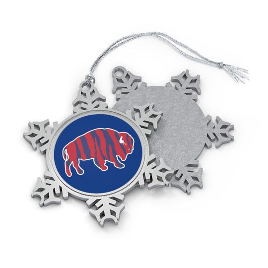 Christmas Ornament, Buffalo Bills Holiday Decor, football Fan Gift, Festive Christmas Tree Decoration, Sports Team Souvenir