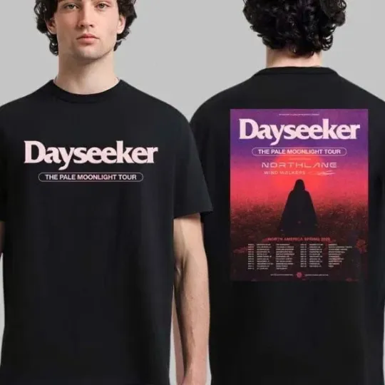 Discover Dayseeker The Pale Moonlight Tour 2026 T-Shirt