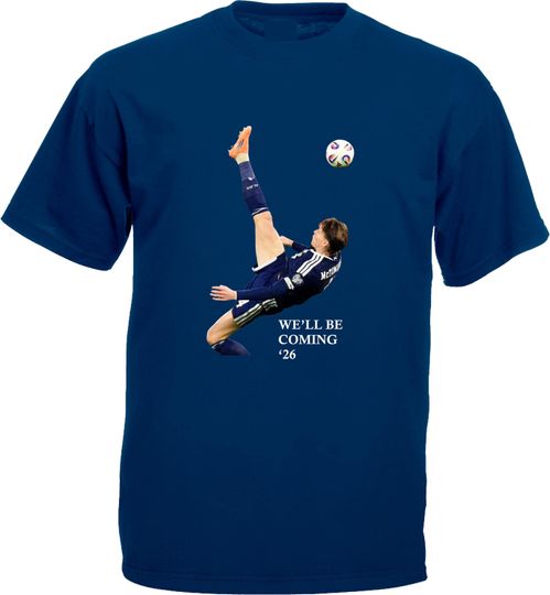 Discover Scotland | We'll be coming 26 t-shirt | World Cup 26