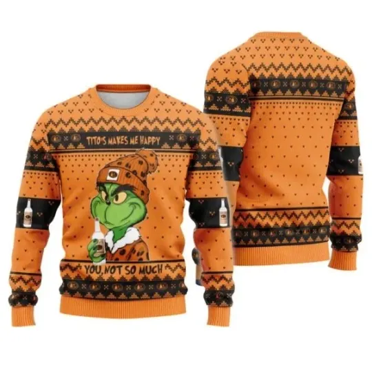 Discover Tito’s Making Christmas Great Again Ugly Sweater