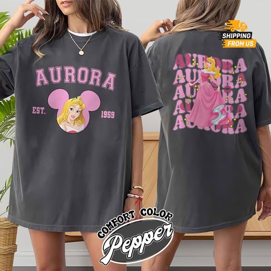 Discover Comfort Colors Aurora Princess Tshirt, Disney Princess Shirt For Her, Magic Kingdom Unisex Shirt, Sleeping Beauty Shirt