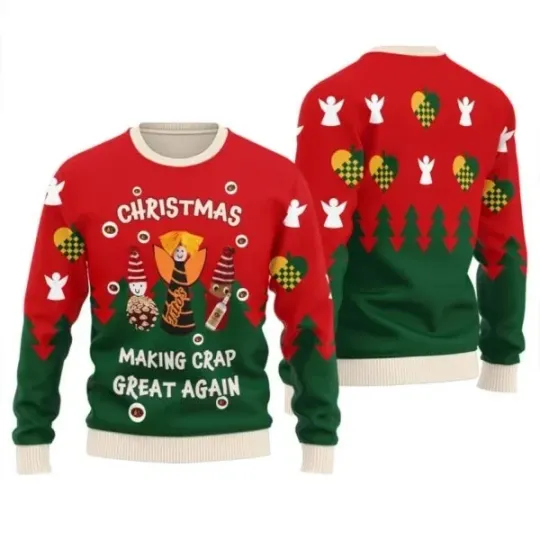 Discover Tito’s Making Christmas Great Again Ugly Sweater