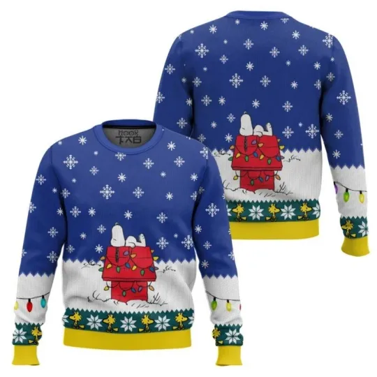 Discover Men’s Fun Christmas Smiling Elf Ugly Christmas Sweater