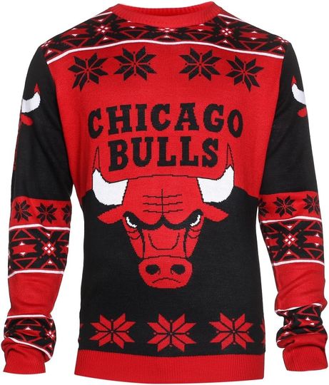 Discover NBA Big Logo Ugly Crew Neck Sweater