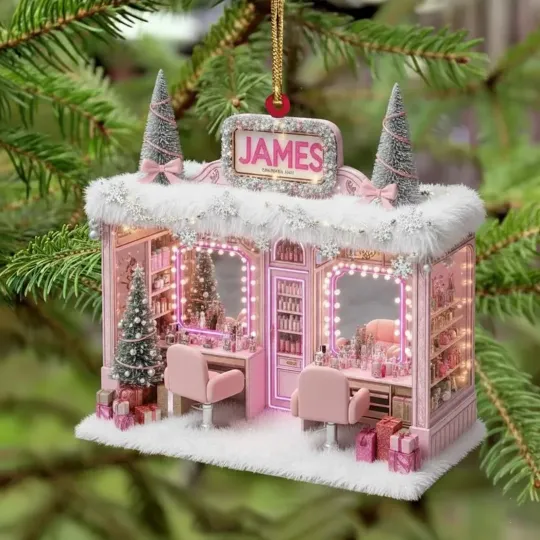 Discover Personal Hair Salon Christmas Decorations, Christmas Tree Decorations