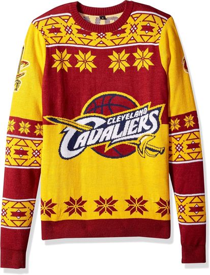 Discover NBA Big Logo Ugly Crew Neck Sweater