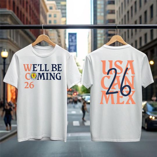 Discover We'll Be Coming 26 Football Print Unisex T-Shirt