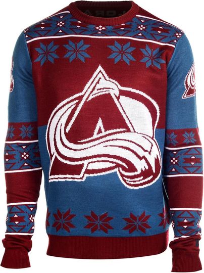 Discover NHL Big Logo Ugly Crew Neck Sweater