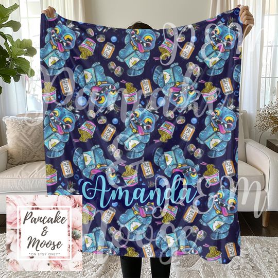 Discover Personalized Derpy Monster Blanket: Cozy Kpop Fan Throw