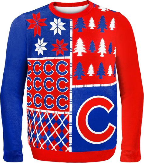 Discover MLB Busy Block Ugly Sweater