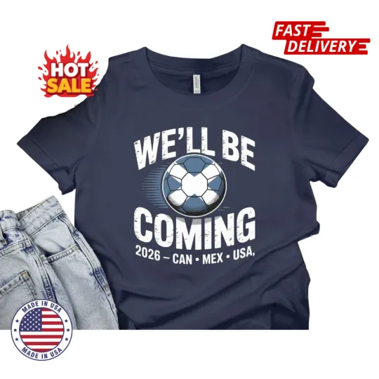 Discover Scotland Football 2026 Celebration We'll Be Coming Inspired Unisex Graphic Shirt