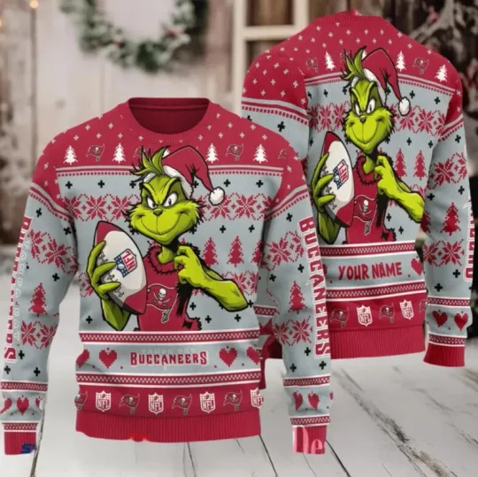 Discover Tampa Bay Buccaneer Ugly Christmas Sweater