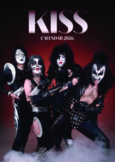 Discover KISS 2026 Calendar Office Supplies, Home & Living